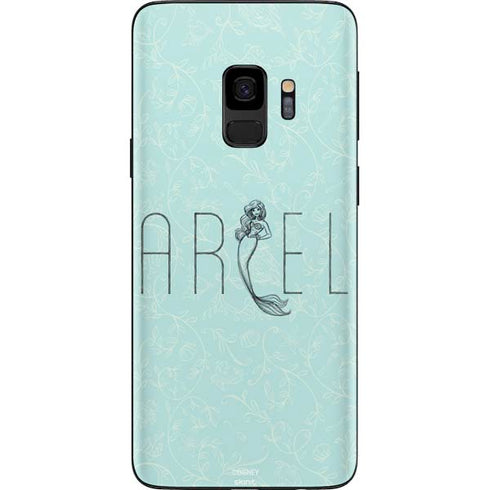 Disney The Little Mermaid Ariel Daydreamer Art Galaxy S9 Skin